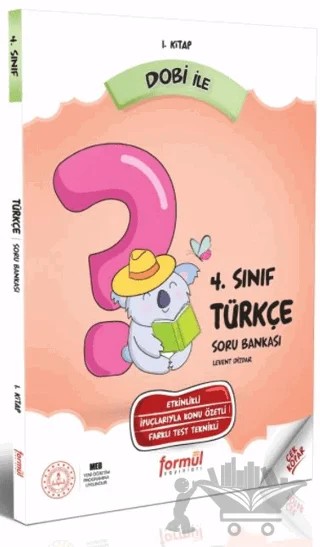 DOBİ 4. Sınıf Türkçe Soru Bankası – Levent Dizdar – Formül Yayınları kitap kapağı