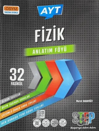 AYT Fizik Konu Anlatım Föyü – Murat Babayiğit – Step kitap kapağı