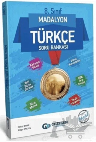8. Sınıf Türkçe Madalyon Soru Bankası – Kolektif – Gezegen Yayıncılık kitap kapağı