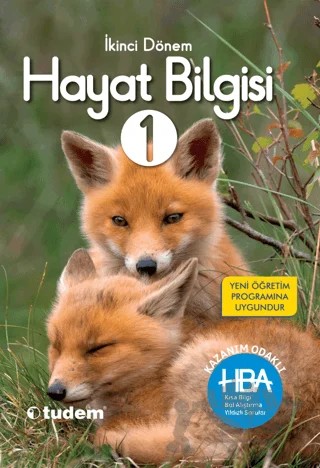 Hayat Bilgisi 1. Sınıf 2. Dönem Kazanım Odaklı HBA – Kolektif – Tudem Yayınları - Bayilik kitap kapağı