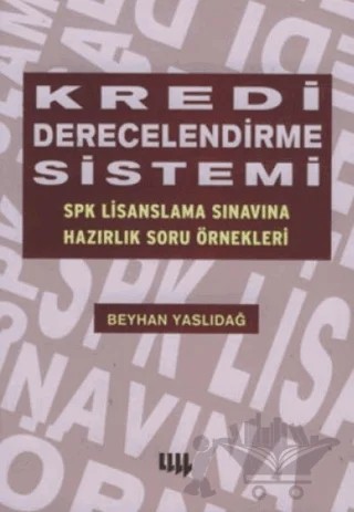 Kredi Derecelendirme Sistemi – Beyhan Yaslıdağ – Literatür Yayıncılık kitap kapağı