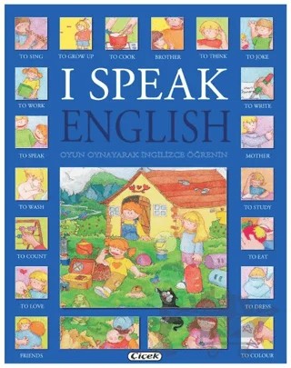 I Speak English – Aurelia Bestagno – Çiçek Yayıncılık kitap kapağı