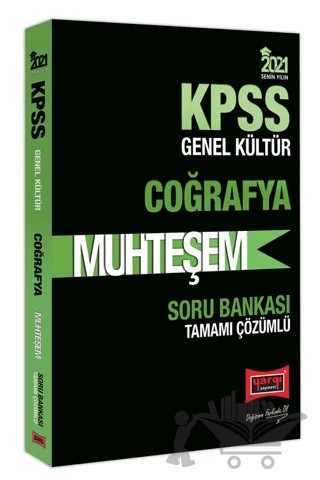 2021 KPSS Muhteşem Coğrafya Tamamı Çözümlü Soru Bankası – Kolektif – Yargı Yayınevi kitap kapağı