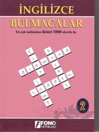 İngilizce Bulmacalar 2. Kitap – Şule Meriç – Fono Yayınları kitap kapağı