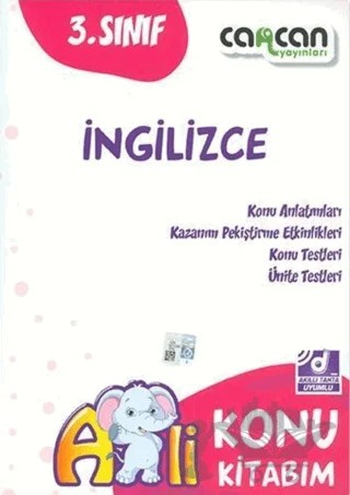 3. Sınıf İngilizce Konu Kitabım – Kolektif – Cancan Yayınları kitap kapağı