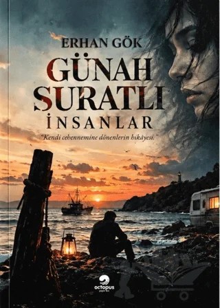 Günah Suratlı İnsanlar – Erhan Gök – Octopus Yayınevi kitap kapağı