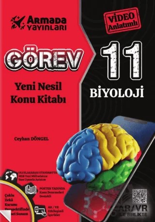 11. Sınıf Görev Biyoloji Yeni Nesil Konu Kitabı – Ceyhan Döngel – Armada Yayınları kitap kapağı