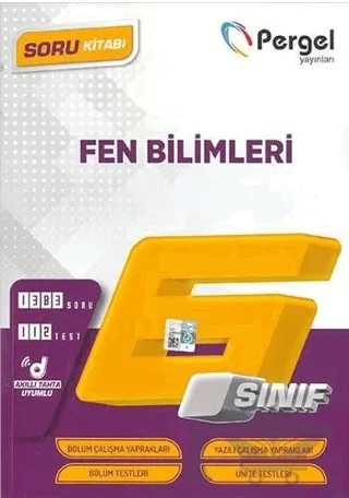 6. Sınıf 2022 Fen Bilimleri Soru Kitap – Kolektif – Pergel Yayınları kitap kapağı