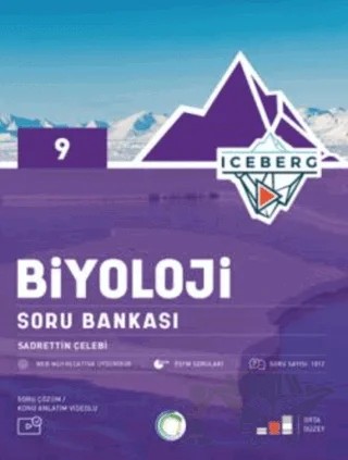 9. Sınıf Iceberg Biyoloji Soru Bankası – Kolektif – Okyanus Yayınları kitap kapağı