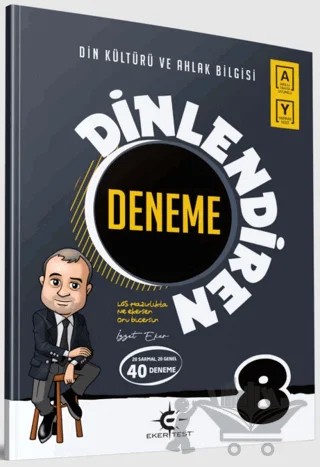 8. Sınıf Din Kültürü ve Ahlak Bilgisi Dinlendiren Deneme – İzzet Eker – Eker Test Yayınları kitap kapağı