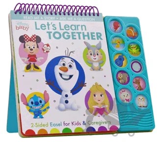 Disney Baby Minnie Mouse, Frozen, Princess And More!: Let's Learn Together – Kolektif – Pi Kids kitap kapağı