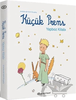 Küçük Prens Yapboz Kitabı – Antoine de Saint-Exupery – Epsilon Yayınevi kitap kapağı