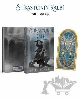 Suikastçının Kalbi - Raven Akademisi Serisi – Selin Solaris – Onyx Yayınları kitap kapağı