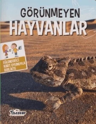 Görünmeyen Hayvanlar – Kolektif – Teleskop Popüler Bilim kitap kapağı