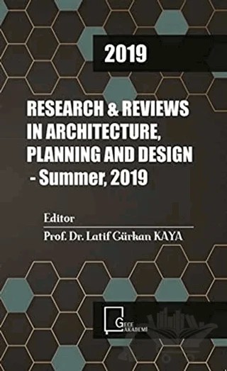 Research Reviews in Architecture Planning and Design – Kolektif – Gece Akademi kitap kapağı