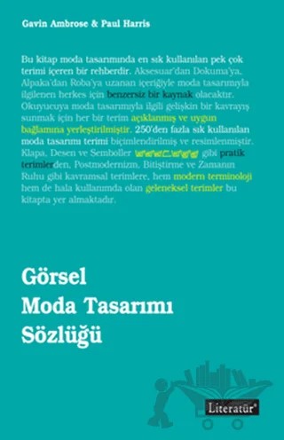 Görsel Moda Tasarımı Sözlüğü – Gavin Ambrose, Paul Harris – Literatür Yayıncılık kitap kapağı