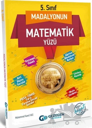 5. Sınıf Matematik Madalyonun Yeni Nesil Yüzü – Kolektif – Gezegen Yayıncılık kitap kapağı
