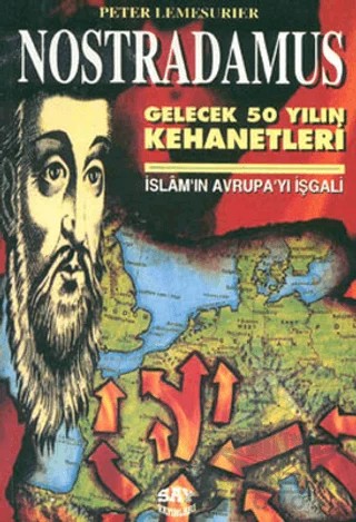 Nostradamus Gelecek Elli Yılın Kehanetleri – Peter Lemesurier – Omega kitap kapağı