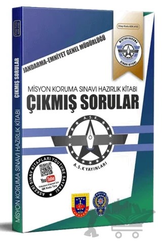 Misyon Koruma Sınavına Hazırlık Kitabı Geçmiş Yıllarda Çıkmış Sorular – Mehmet Er – Askeri Sınav Kitapları kitap kapağı