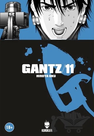Gantz 11 – Hiroya Oku – Kurukafa Yayınevi kitap kapağı