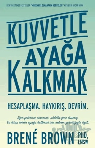 Kuvvetle Ayağa Kalkmak – Brene Brown – Butik Yayınları kitap kapağı