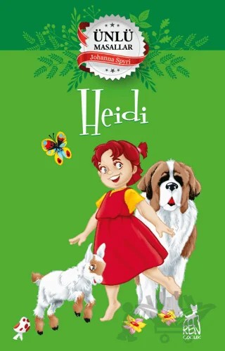 Heidi – Ünlü Masallar – Kolektif – Ren Çocuk kitap kapağı