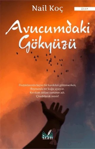 Avucumdaki Gökyüzü – Nail Koç – İzan Yayıncılık kitap kapağı