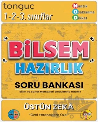 Bilsem Hazırlık Soru Bankası – Kolektif – Tonguç Akademi kitap kapağı