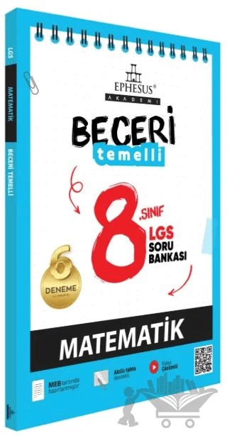 8. Sınıf LGS Beceri Temelli Matematik Soru Bankası – Kolektif – Ephesus Akademi kitap kapağı
