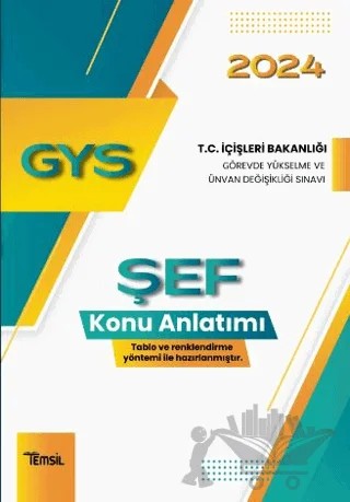 İçişleri Bakanlığı Görevde Yükselme ve Ünvan Değişikliği Sınavı Şef Konu Anlatımı – Sami Sönmez – Temsil Kitap kitap kapağı