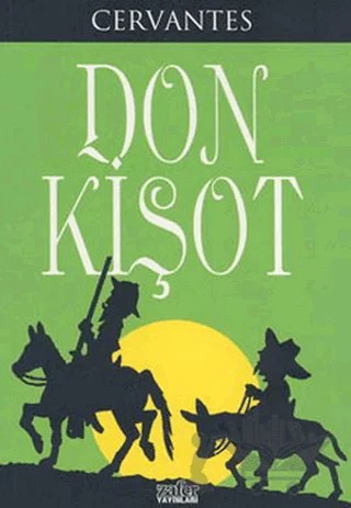 Don Kişot – Miguel de Cervantes Saavedra – Zafer Yayınları kitap kapağı