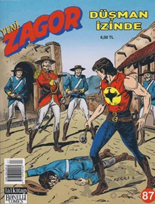 Yeni Zagor Sayı: 87 Düşman İzinde – Lal Kitap kitap kapağı