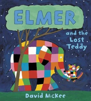 Elmer and the Lost Teddy – David McKee – Andersen Press kitap kapağı