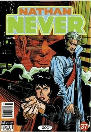 Nathan Never Sayı: 37 Göç – Lal Kitap kitap kapağı