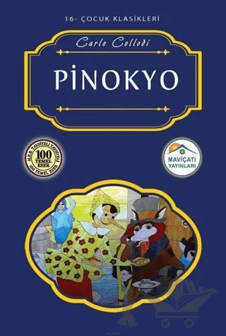 Pinokyo – Carlo Collodi – Maviçatı Yayınları kitap kapağı
