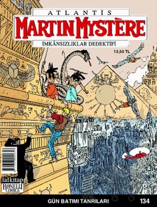 Atlantis Martin Mystere İmkansızlıklar Dedektifi Sayı: 134 – Lal Kitap kitap kapağı