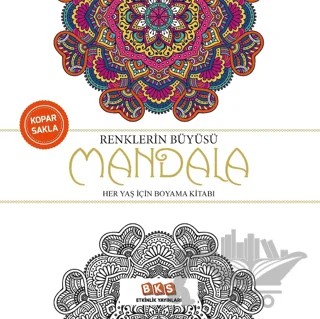 Renklerin Büyüsü - Mandala – Kolektif – BKS Etkinlik Yayınları kitap kapağı