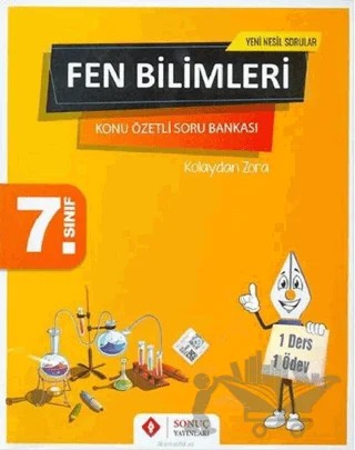 7. Sınıf Fen Bilimleri Konu Özetli Soru Bankası – Kolektif – Sonuç Yayınları kitap kapağı