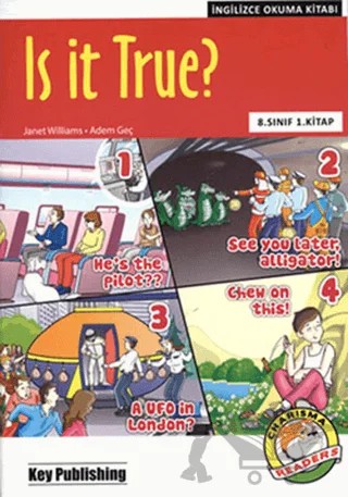 Is it True 8. Sınıf 1. Kitap – Janet Williams – Key Publishing kitap kapağı