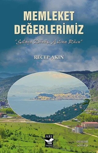 Memleket Değerlerimiz – Recep Akın – Arı Sanat Yayınevi kitap kapağı