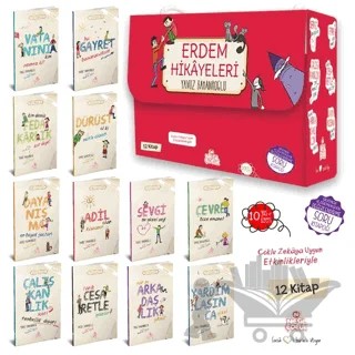 Erdem Hikayeleri - Dürüst Ol Ki Mutlu Olasın (12 Kitap Set) – Yavuz Bahadıroğlu – Nesil Çocuk Yayınları kitap kapağı