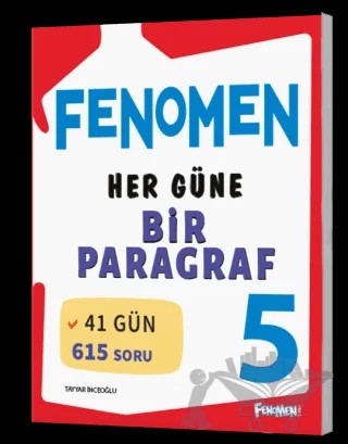 5. Sınıf Her Güne Bir Paragraf – Tayyar İnceoğlu – Fenomen Yayınları kitap kapağı