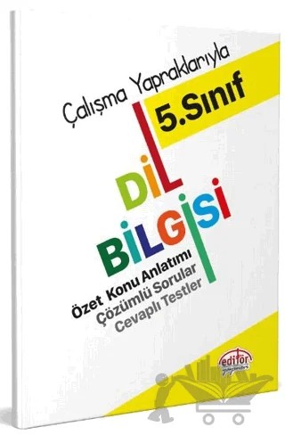 5. Sınıf Dil Bilgisi – Kolektif – Editör Yayınevi kitap kapağı