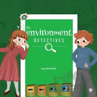 The Environment Detectives – Zeynep Bulut Akyıldız – Türkiye Diyanet Vakfı Yayınları kitap kapağı