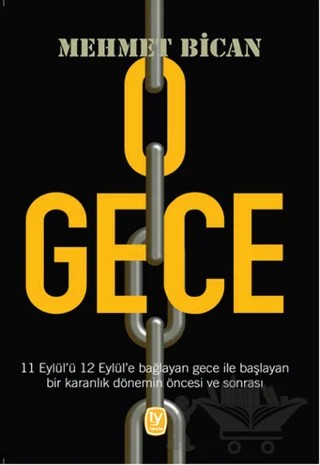 O Gece – Mehmet Bican – Tekin Yayınevi kitap kapağı