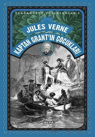 Kaptan Grant’ın Çocukları – Jules Verne – Alfa Yayınları kitap kapağı