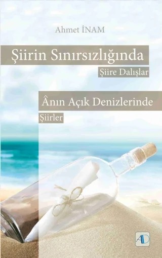 ŞİİRİN SINIRSIZLIĞINDA - Şiire Dalışlar & ÂNIN AÇIK DENİZLERİNDE - Şiirler – Ahmet İnam – Aktif Düşünce Yayınları kitap kapağı