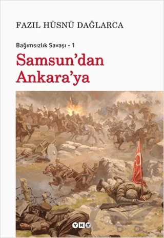 Samsun’dan Ankara’ya – Fazıl Hüsnü Dağlarca – Yapı Kredi Yayınları kitap kapağı