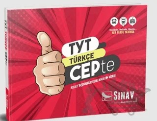TYT Türkçe Cepte Kolay Taşınabilir Konu Anlatım Kitabı – Kolektif – Sınav Yayınları kitap kapağı