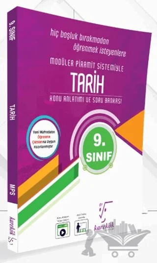 9. Sınıf Tarih MPS – Yasin Kalemci – Karekök Yayıncılık kitap kapağı